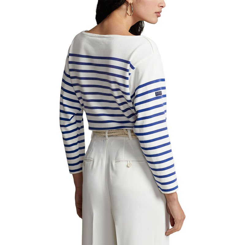 Polo Ralph Lauren Striped Boatneck Jersey Tee image number 1